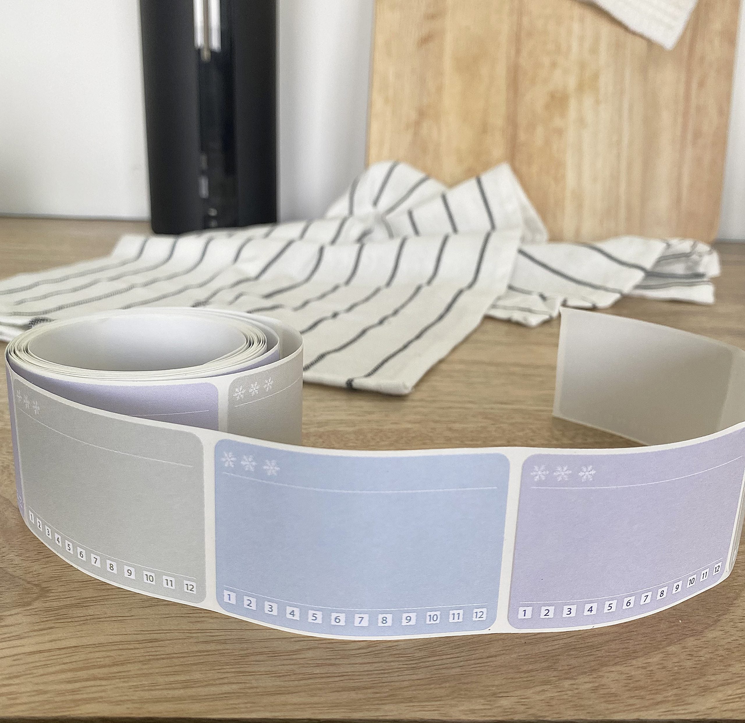 Rouleau de 50 étiquettes pour congelation