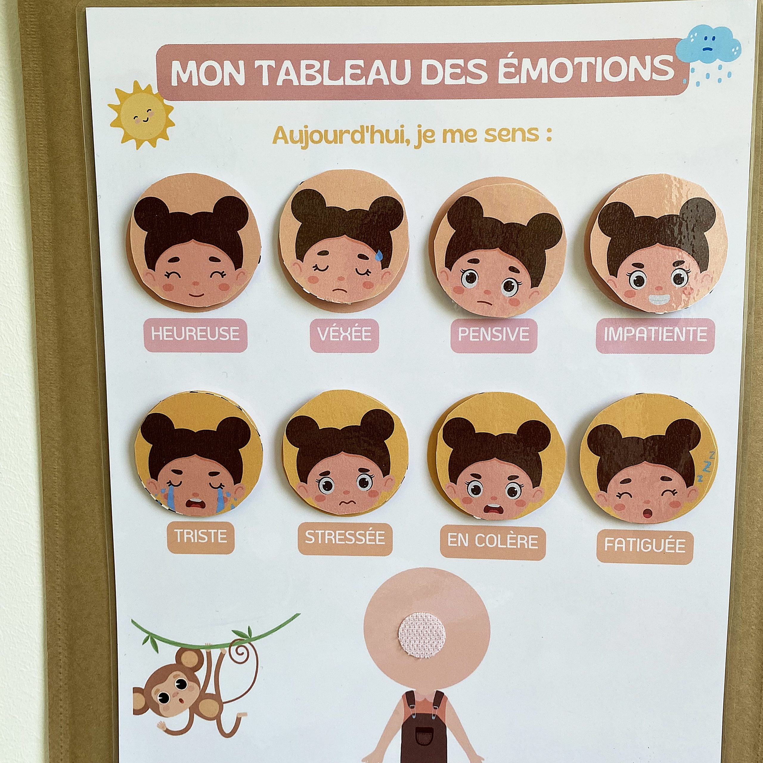 J’apprends à gérer et extérioriser mes émotions - Fille