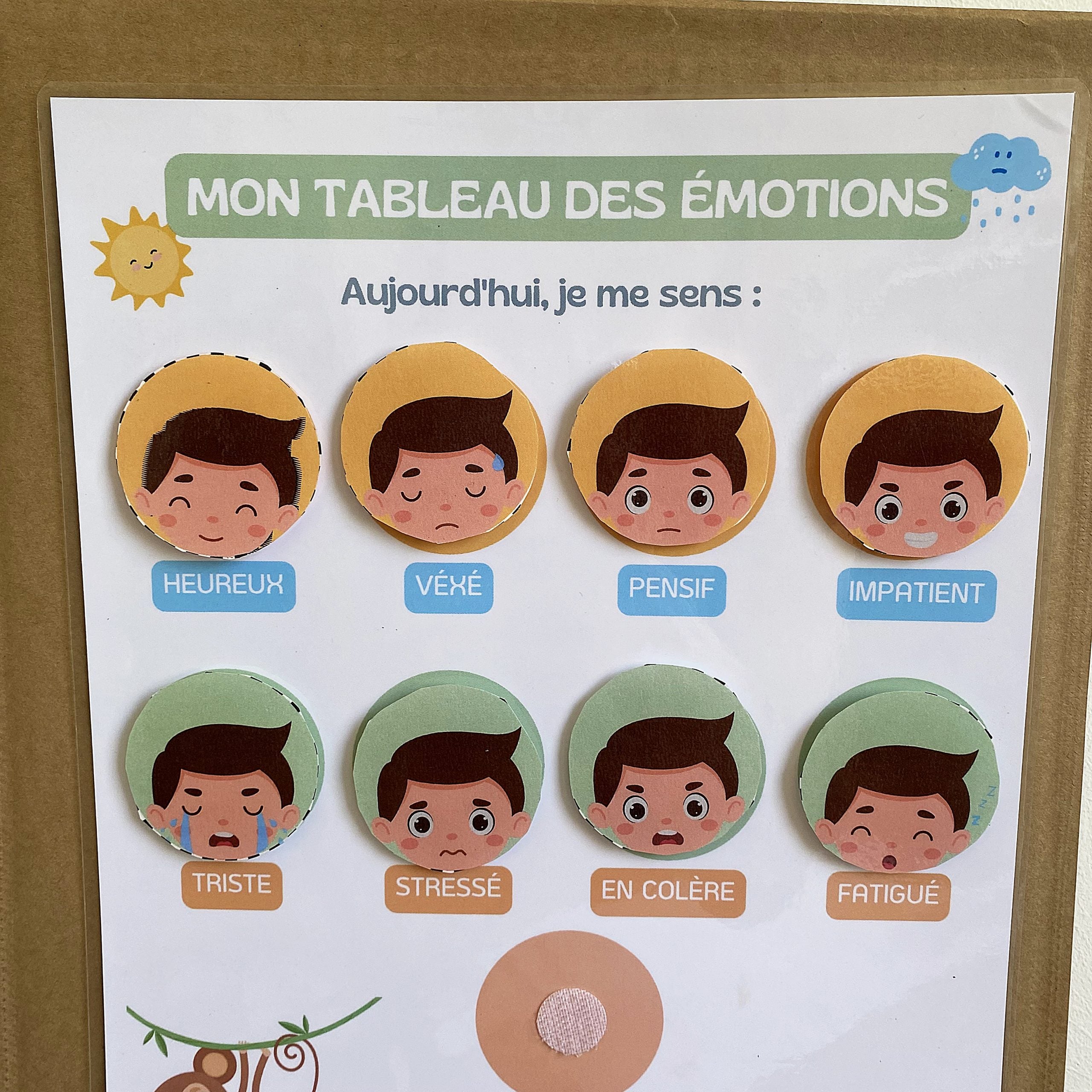J’apprends à gérer et extérioriser mes émotions - Garçon