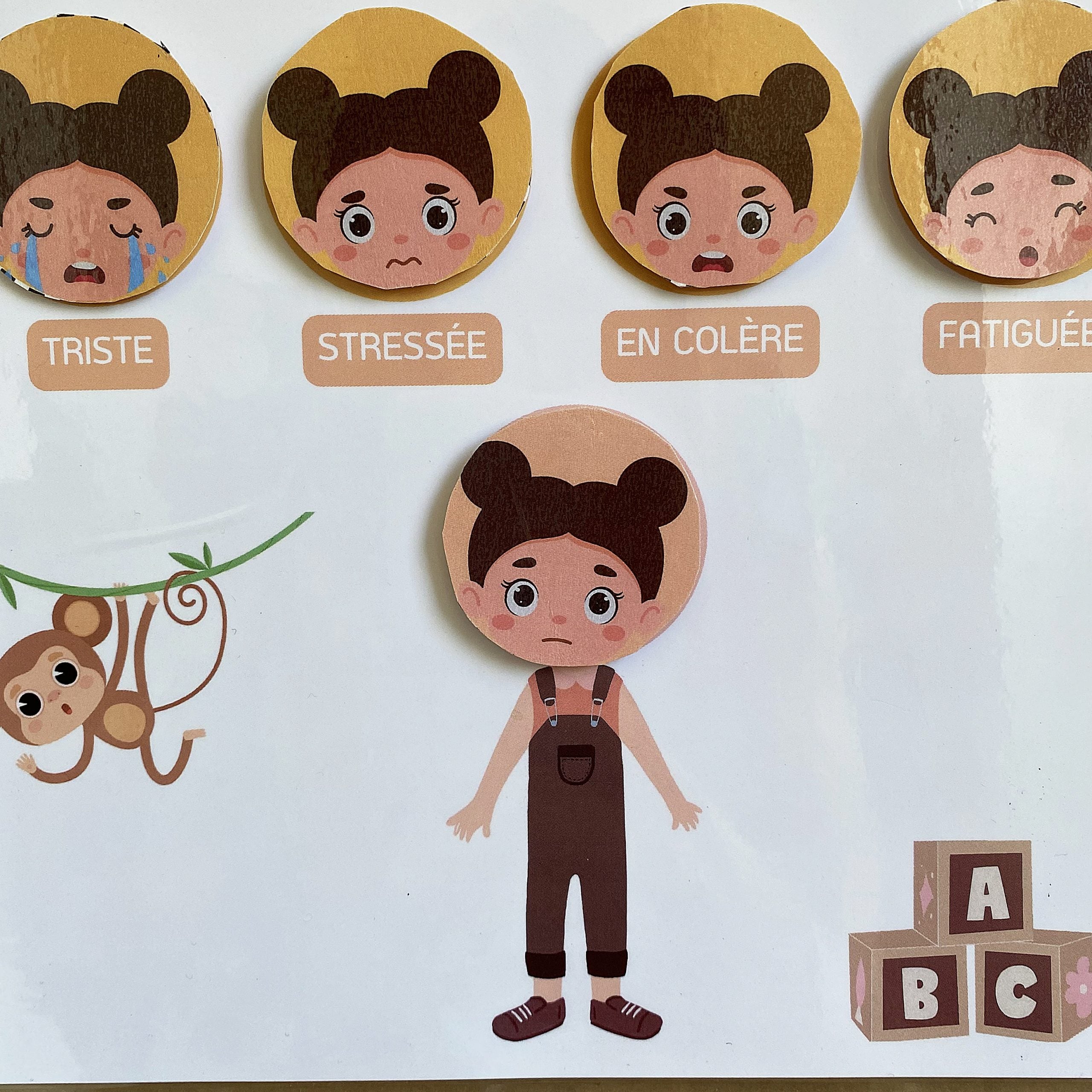 J’apprends à gérer et extérioriser mes émotions - Fille
