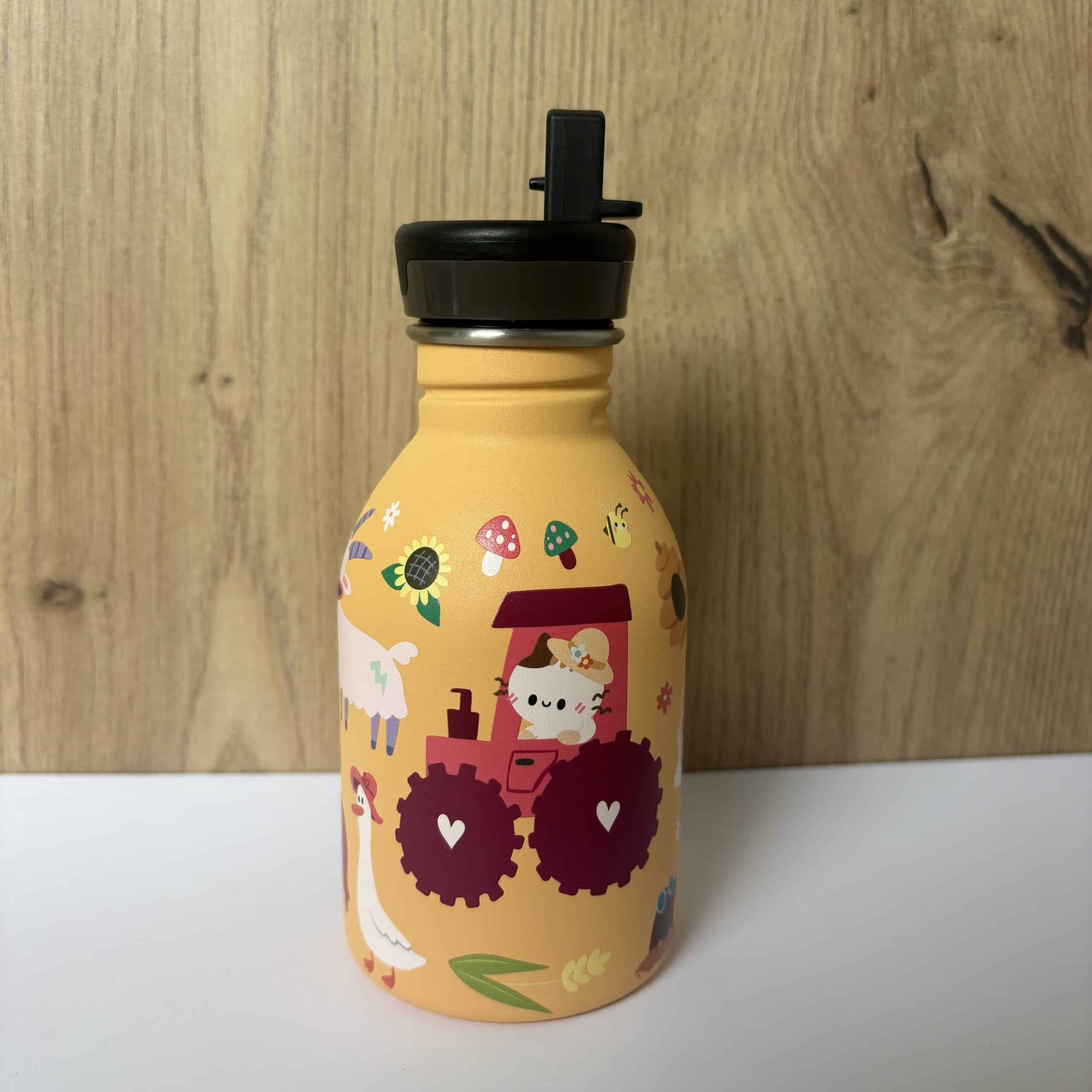 Gourde URBAN 250 ml - Farm Friends | 24 Bottles