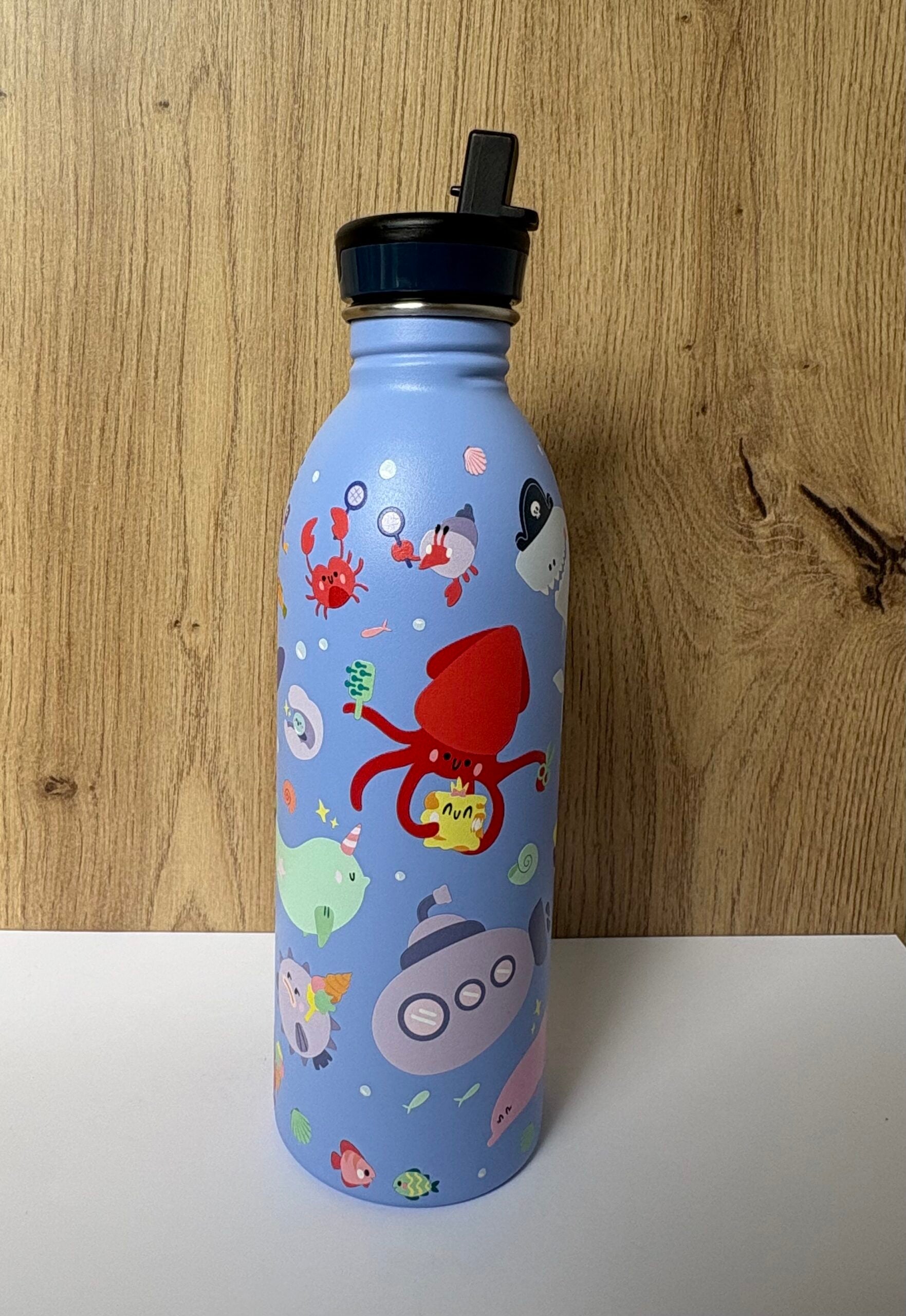 Gourde URBAN 500 ml - Ocean Friends | 24 Bottles