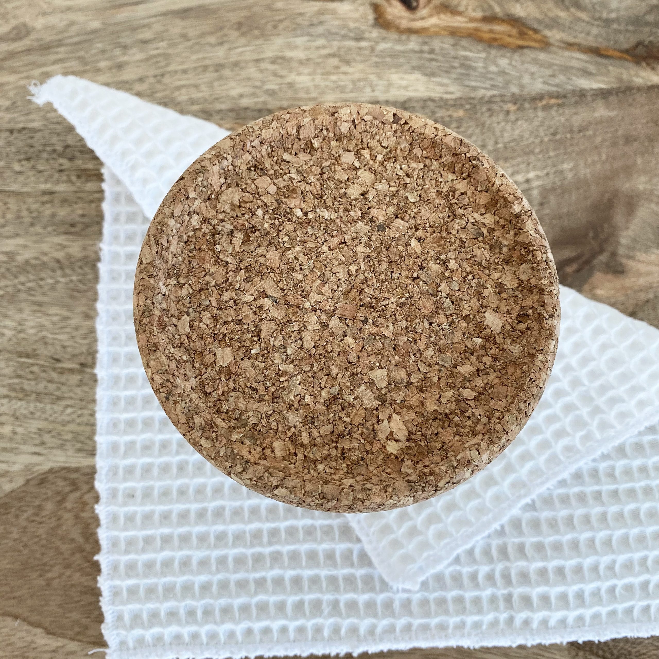 Bocaux en verre avec bouchon en liège - Taille au choix
