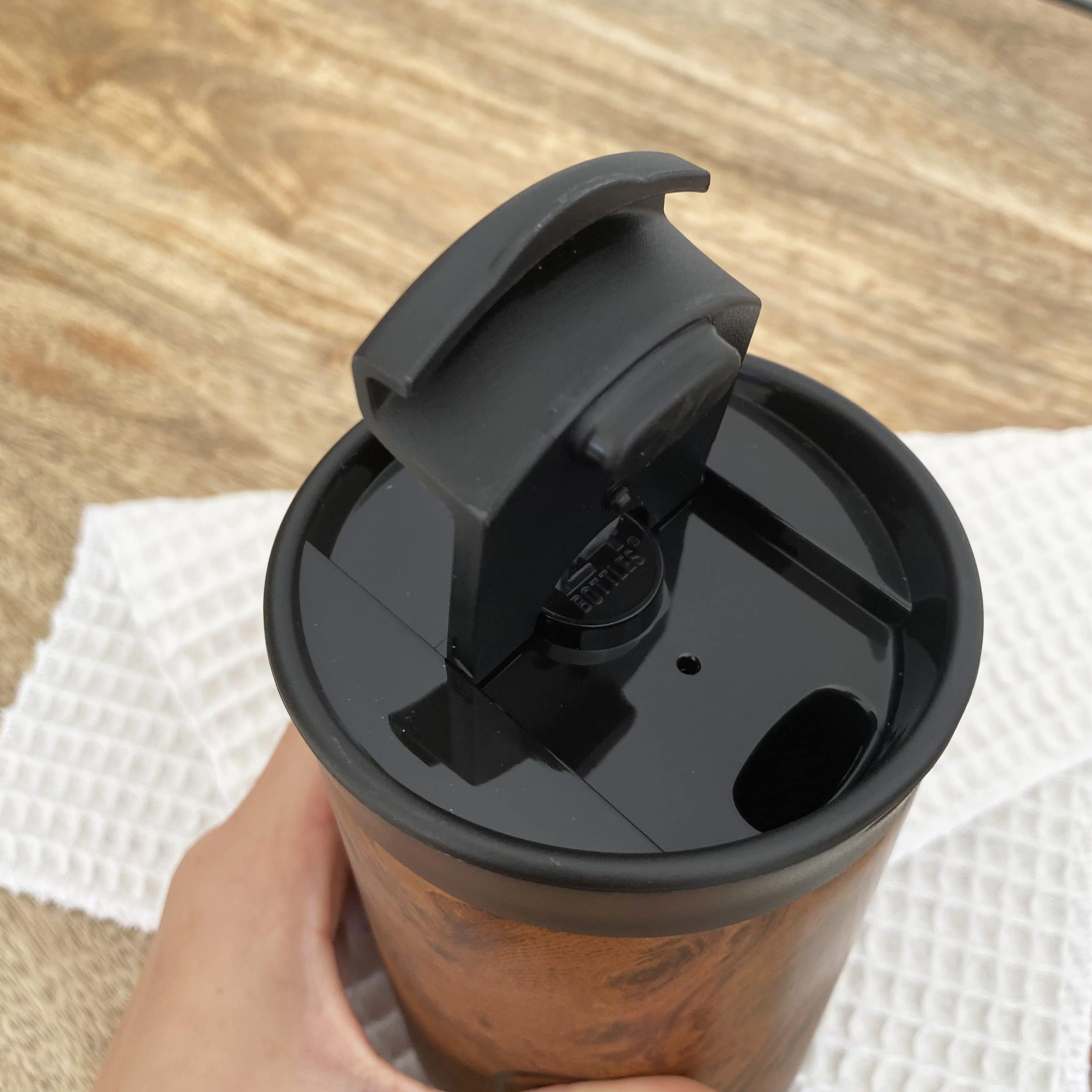 Mug TRAVEL isotherme 350 ml - Sequoia Wood | 24 Bottles