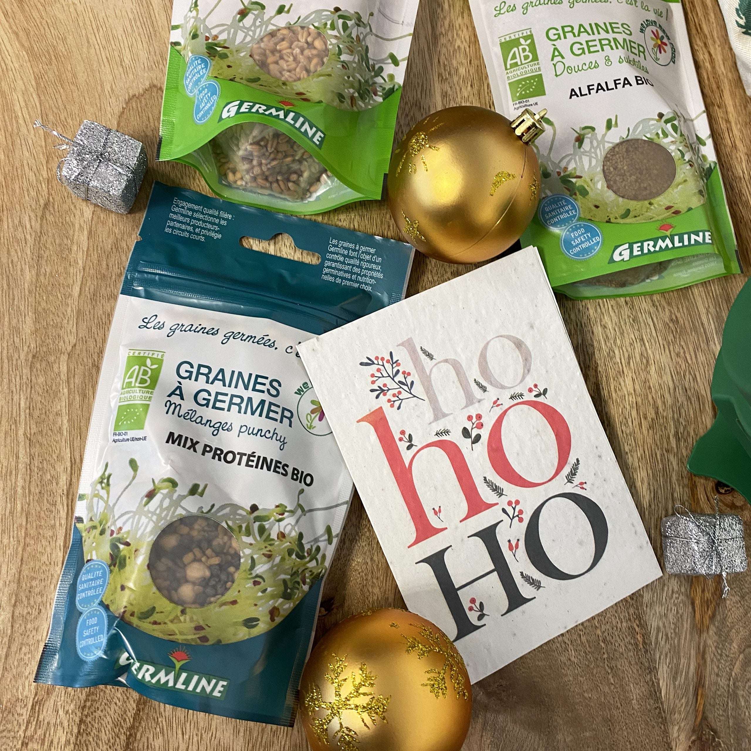 Coffret cadeau : Les indispensables pour faire ses graines germées