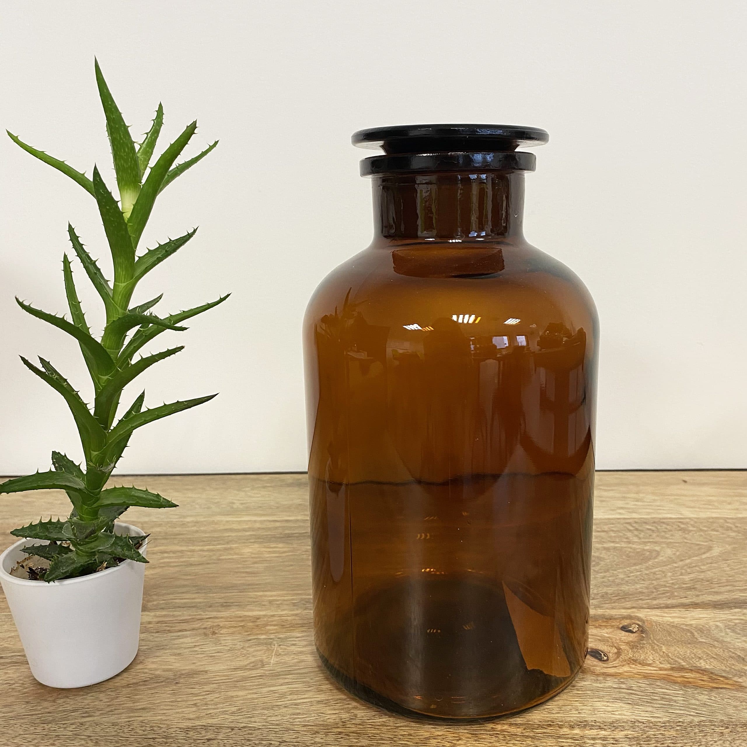 Jar en verre 2 L - Coloris au choix