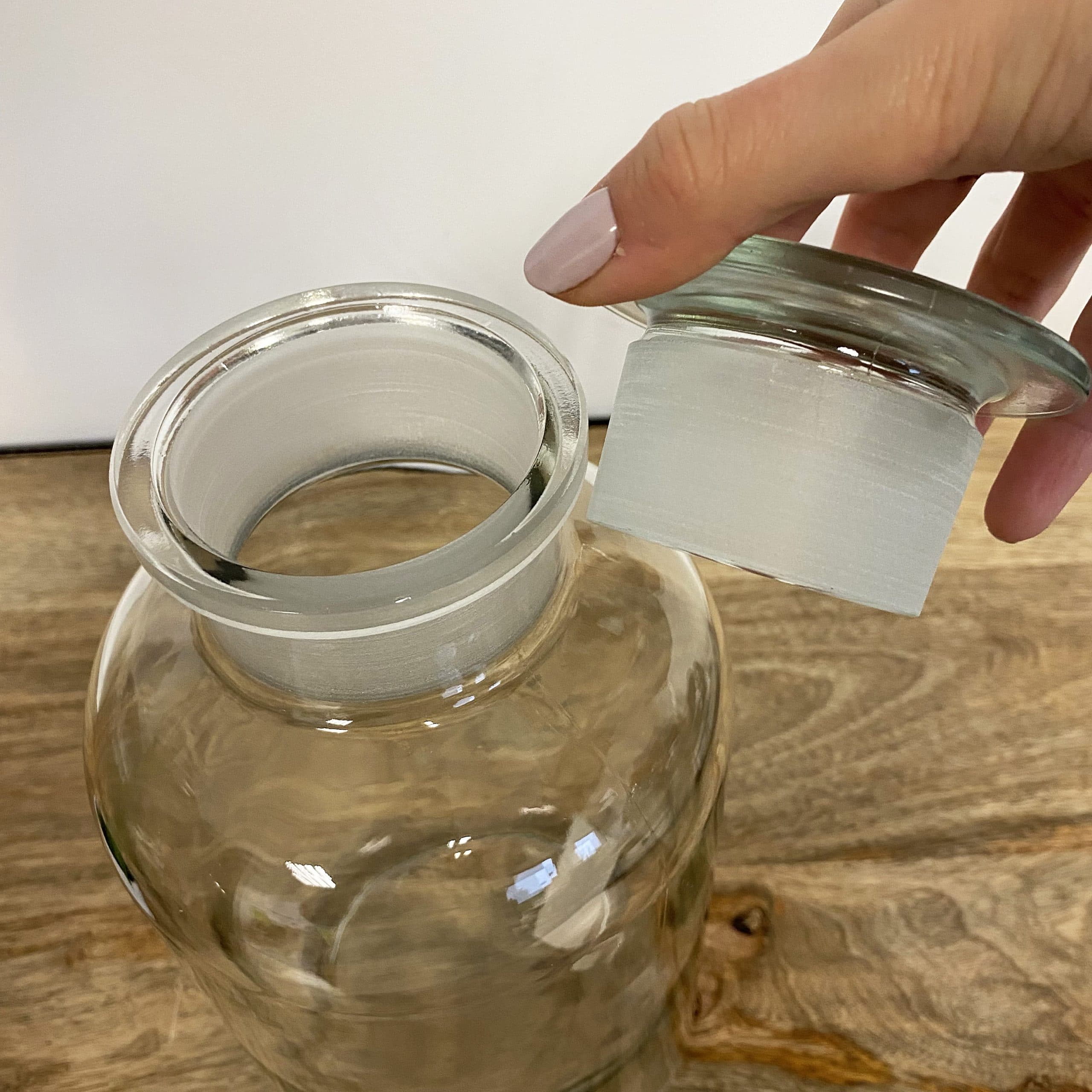 Jar en verre 250 ml - Coloris au choix