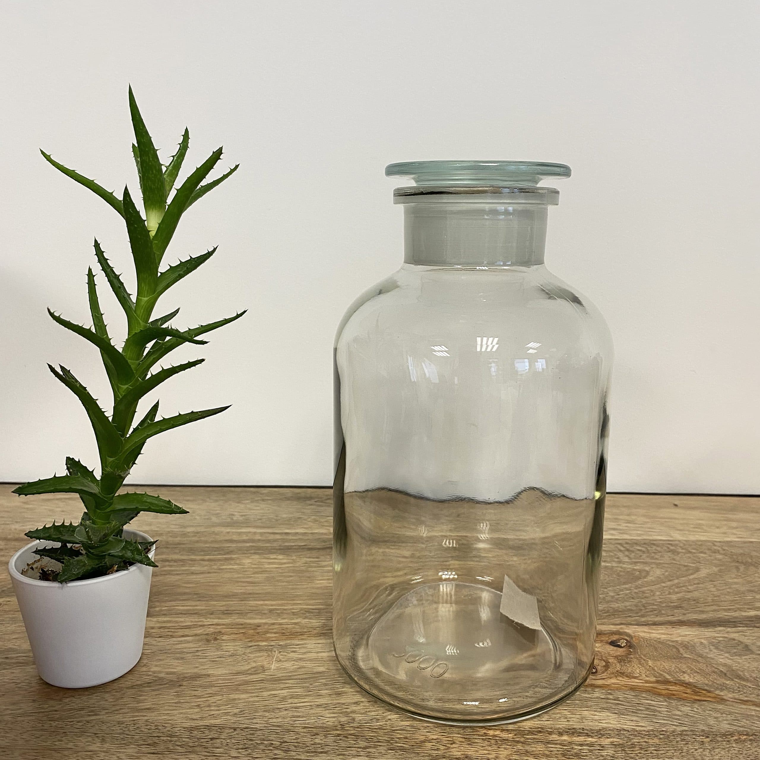 Jar en verre 2 L - Coloris au choix