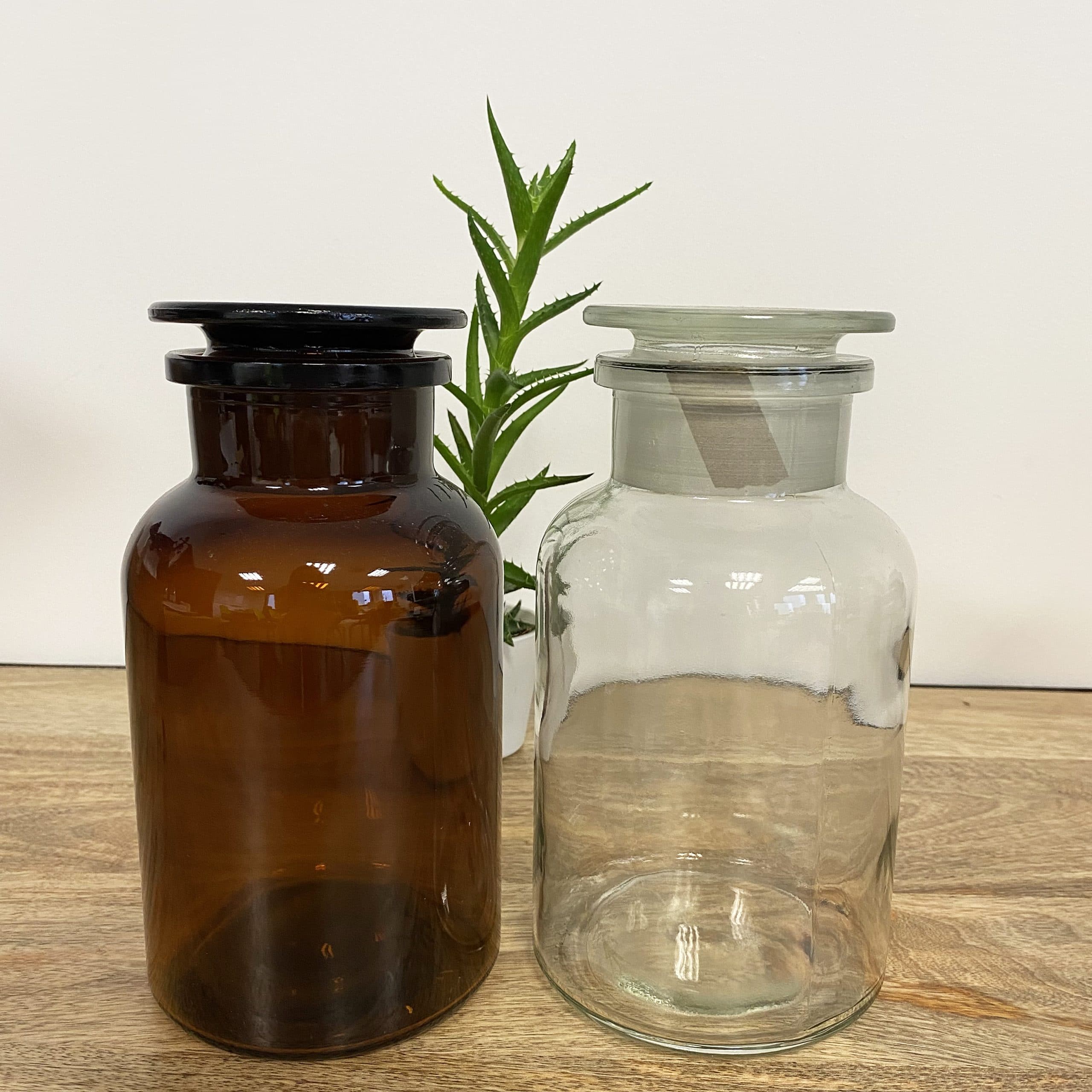 Jar en verre 2 L - Coloris au choix