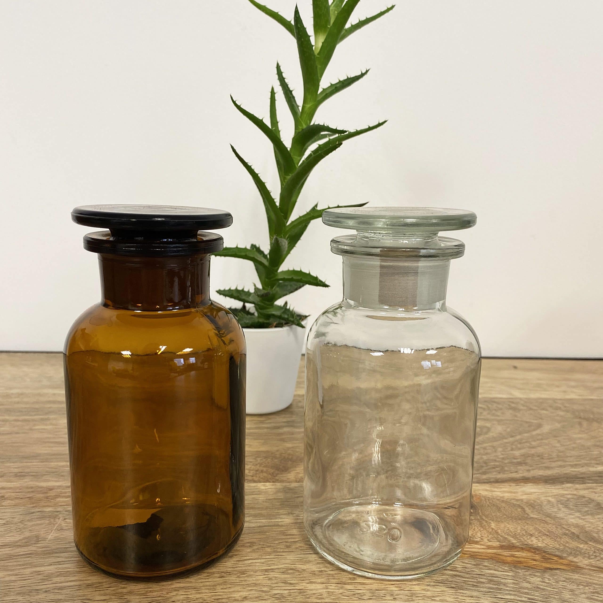Jar en verre 250 ml - Coloris au choix
