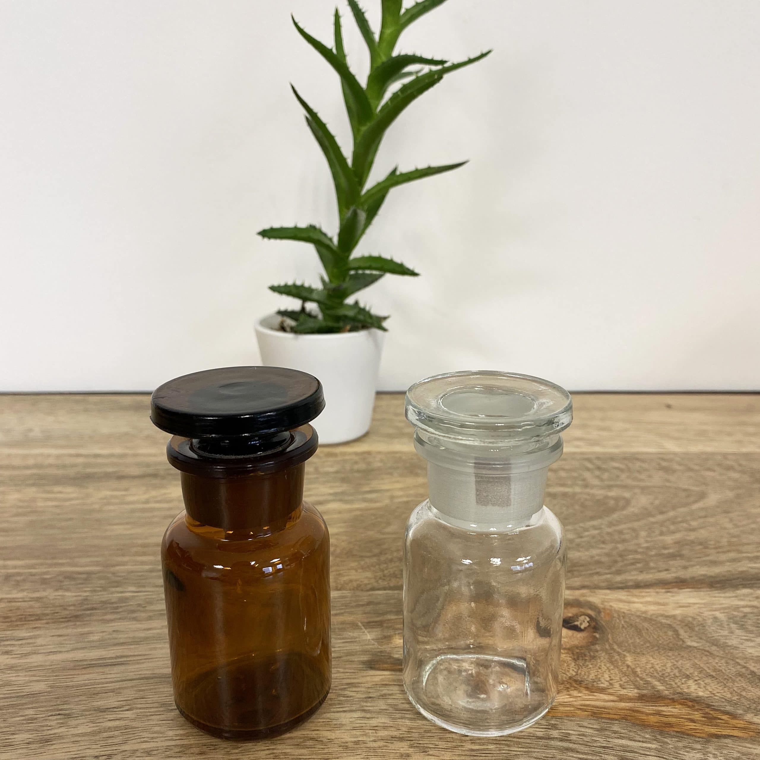 Jar en verre 50 ml - Coloris au choix
