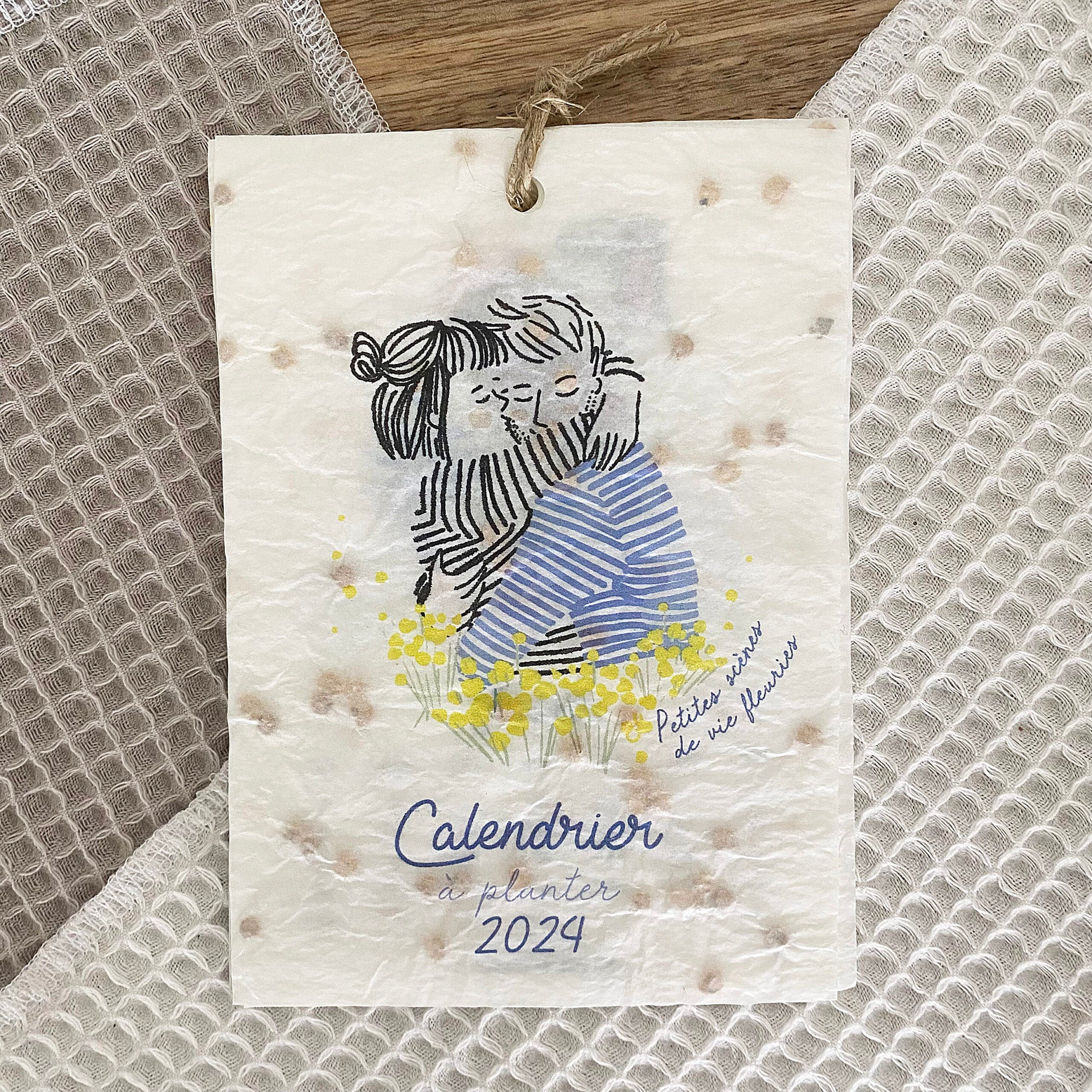 Calendrier ensemencé à planter 2024 My Lovely Thing - Format A5