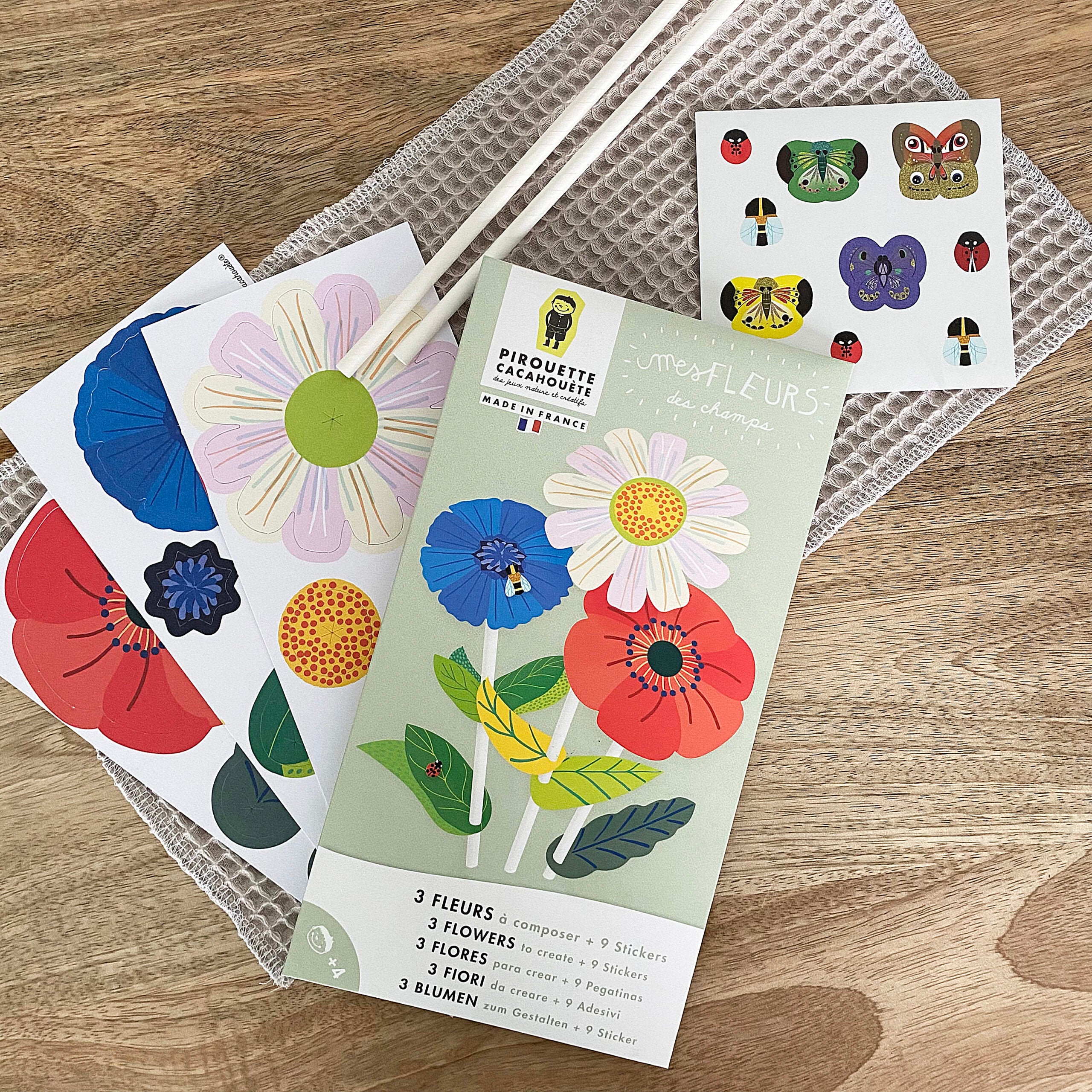 DIY : Je fabrique mes fleurs des champs