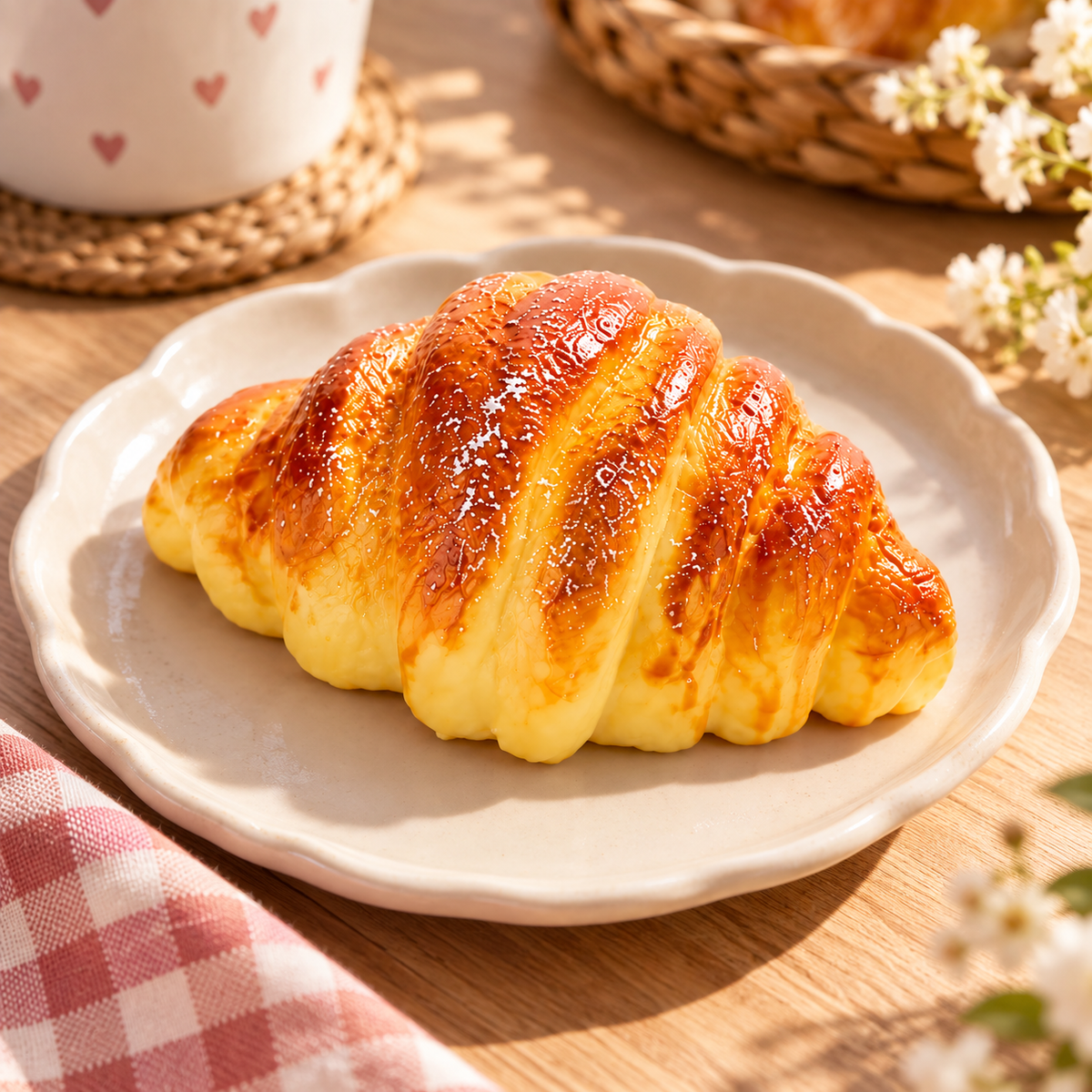Squishy Croissant - anti-stress à remontée lente