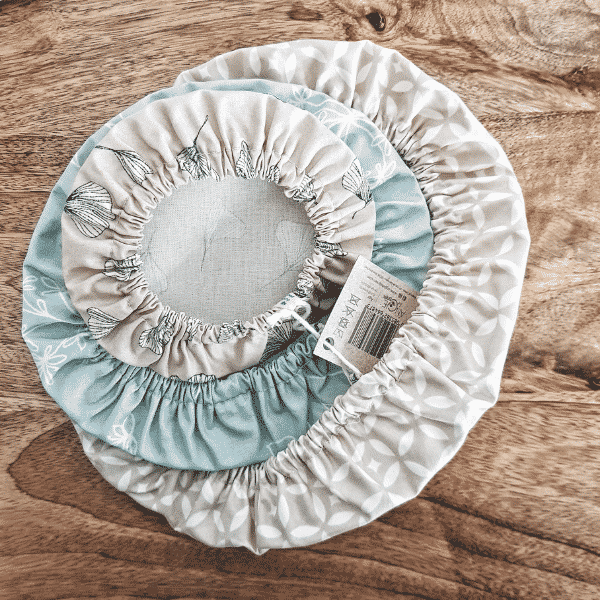 Charlotte à plat en tissu enduit - Lot de 3