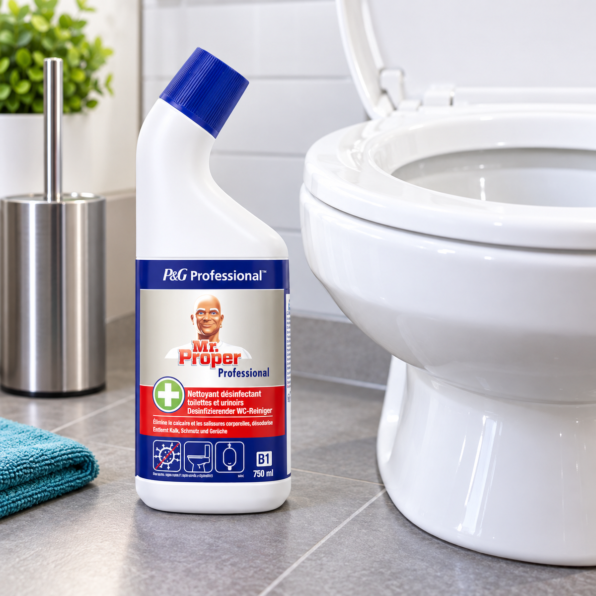 Mr Propre Professional – Nettoyant Désinfectant WC – 750 ml