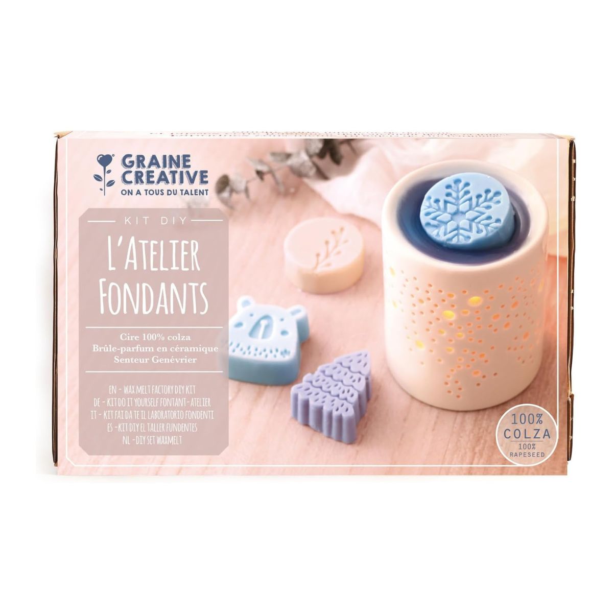 KIT DIY - Atelier fondants à bougie hiver