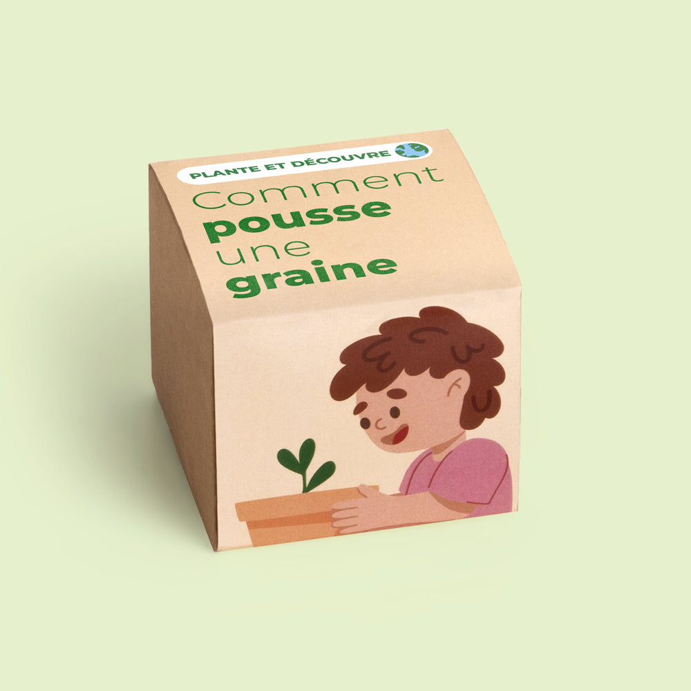 Kit de Culture Comment Pousse une Graine ? – Capucine