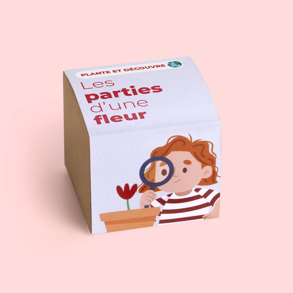 Kit de Culture Les Parties d'une Fleur – Coquelicot