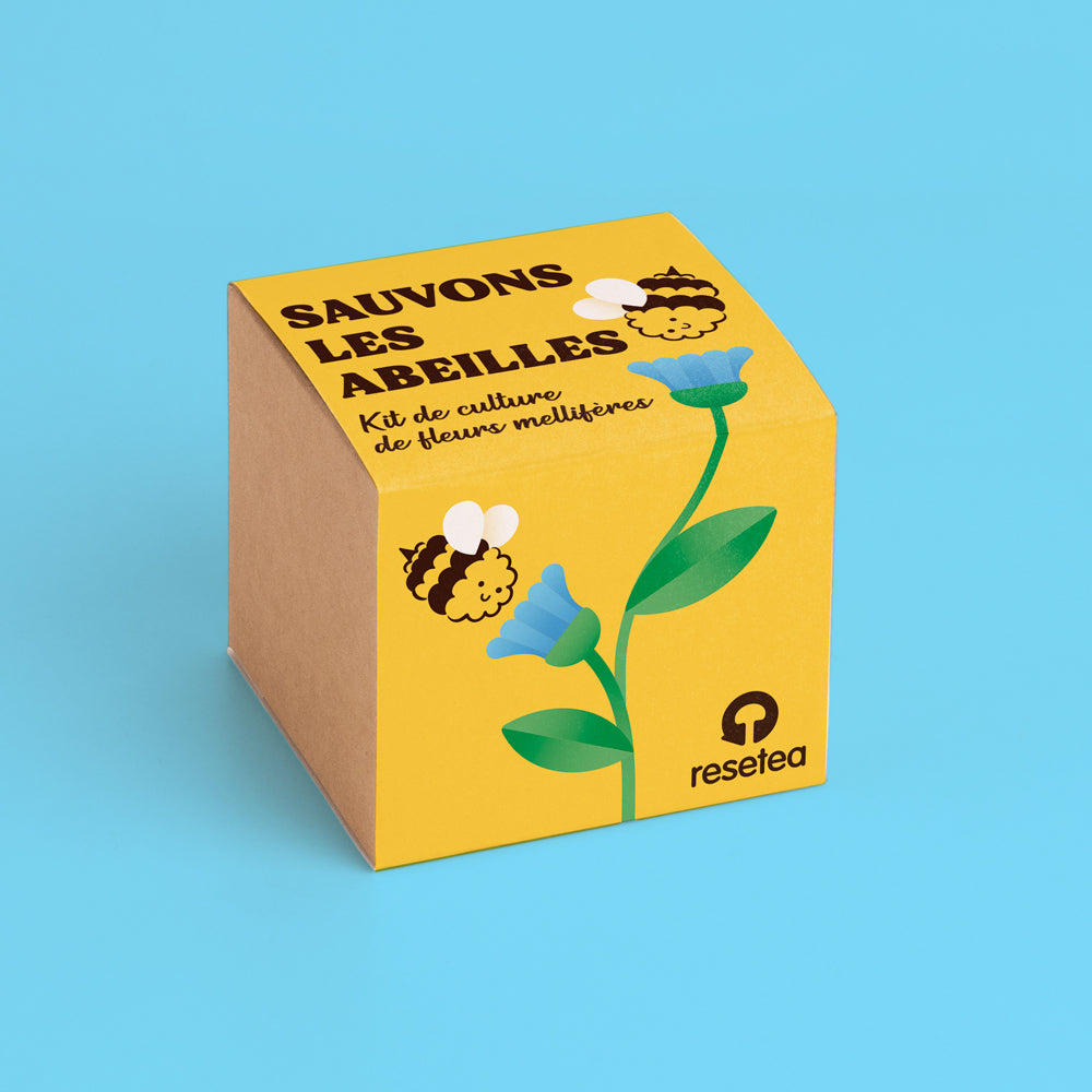 Kit de culture Sauvons les abeilles – Fleurs mellifères