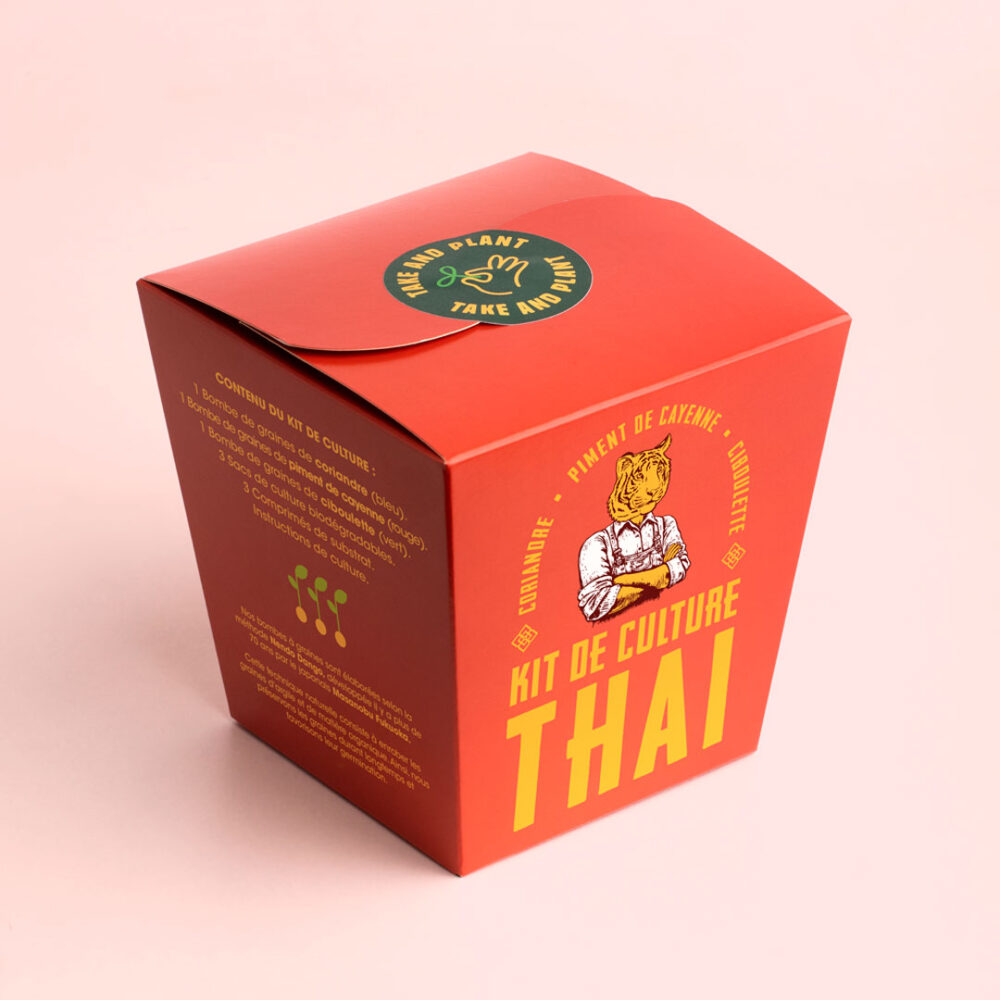 Kit de Culture Thai – Coriandre, Piment et Ciboulette