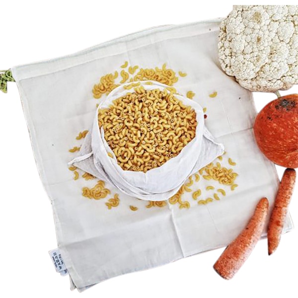 3 sacs à salade en tissu - Taille XL