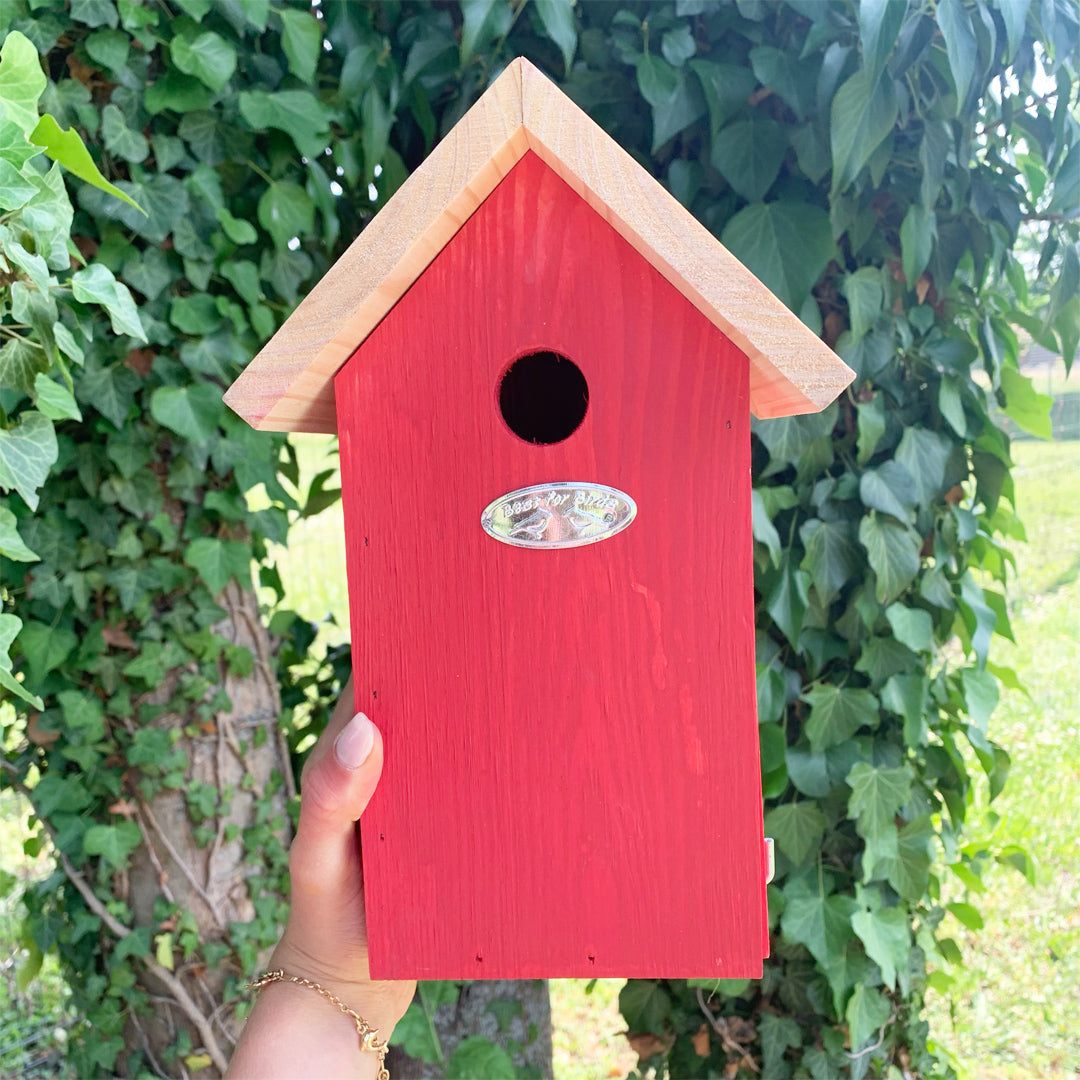 Nichoir pour oiseaux - coloris aléatoire