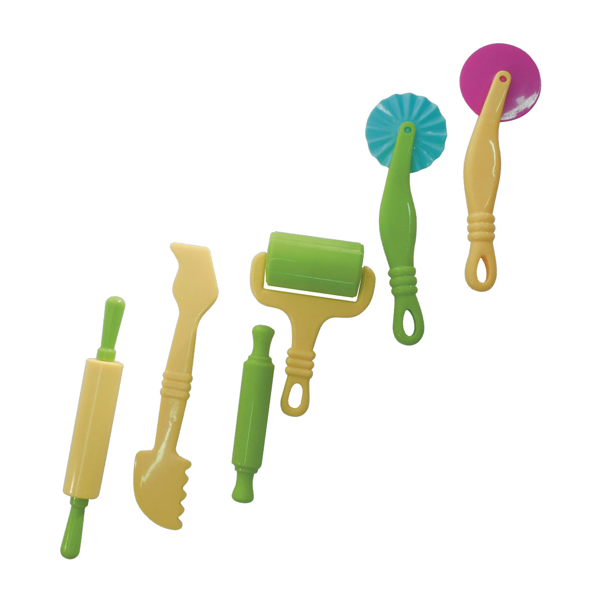 Kit 6 pâtes à modeler végétales et ses accessoires
