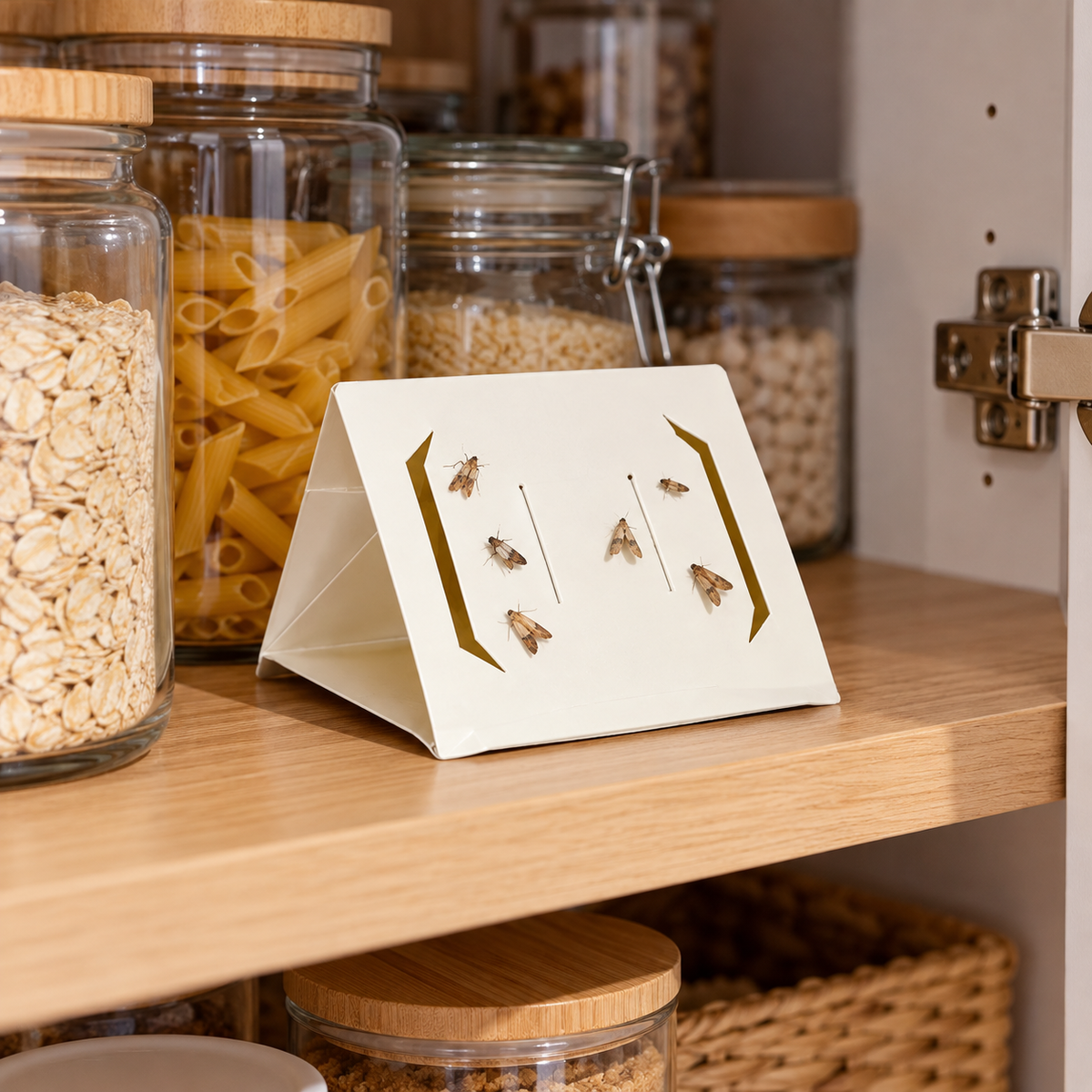 Piège à mites alimentaires et vêtements Insectovert – Lot de 2