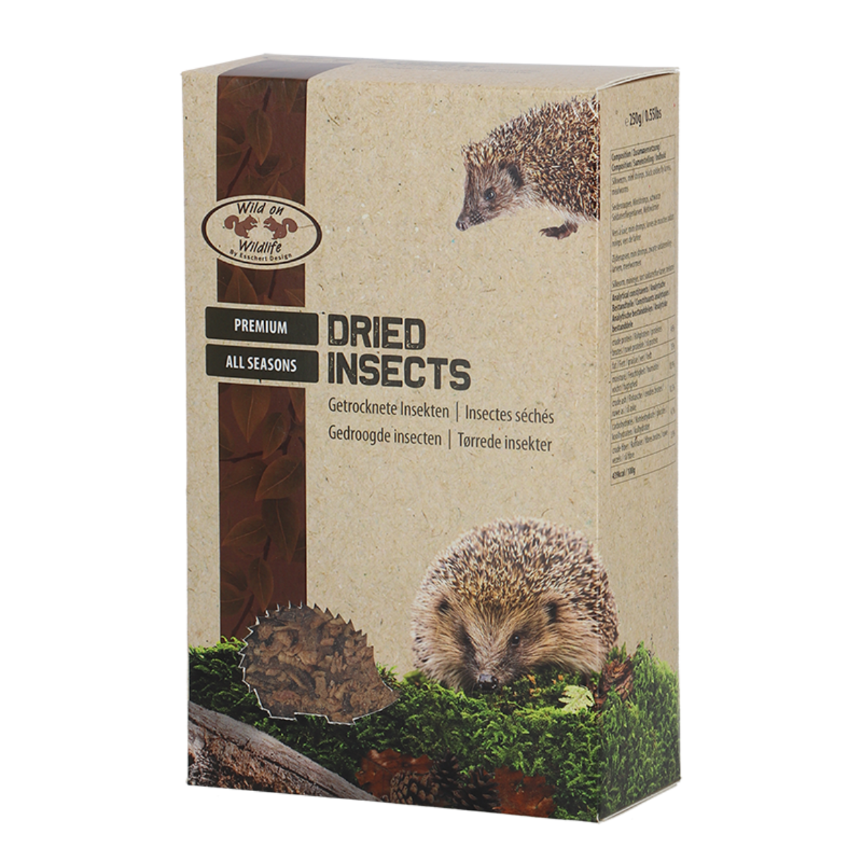 Insectes séchés pour hérisson