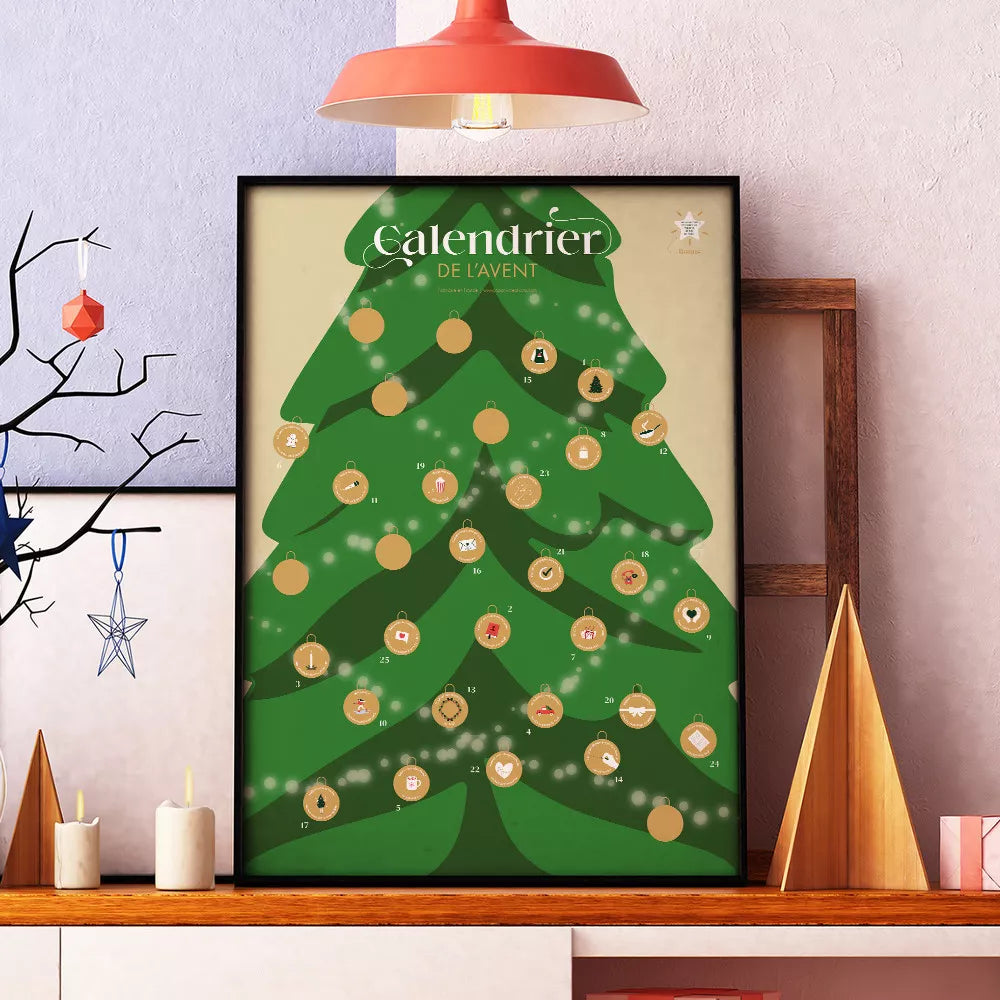 Calendrier de l'Avent à Gratter - En solo