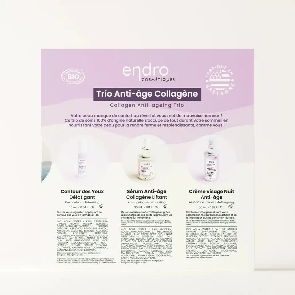 Coffret de Noël Anti-âge Collagène - ENDRO