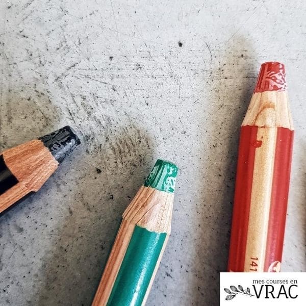 5 marqueurs écologiques couleurs à mine sèche « Woody »