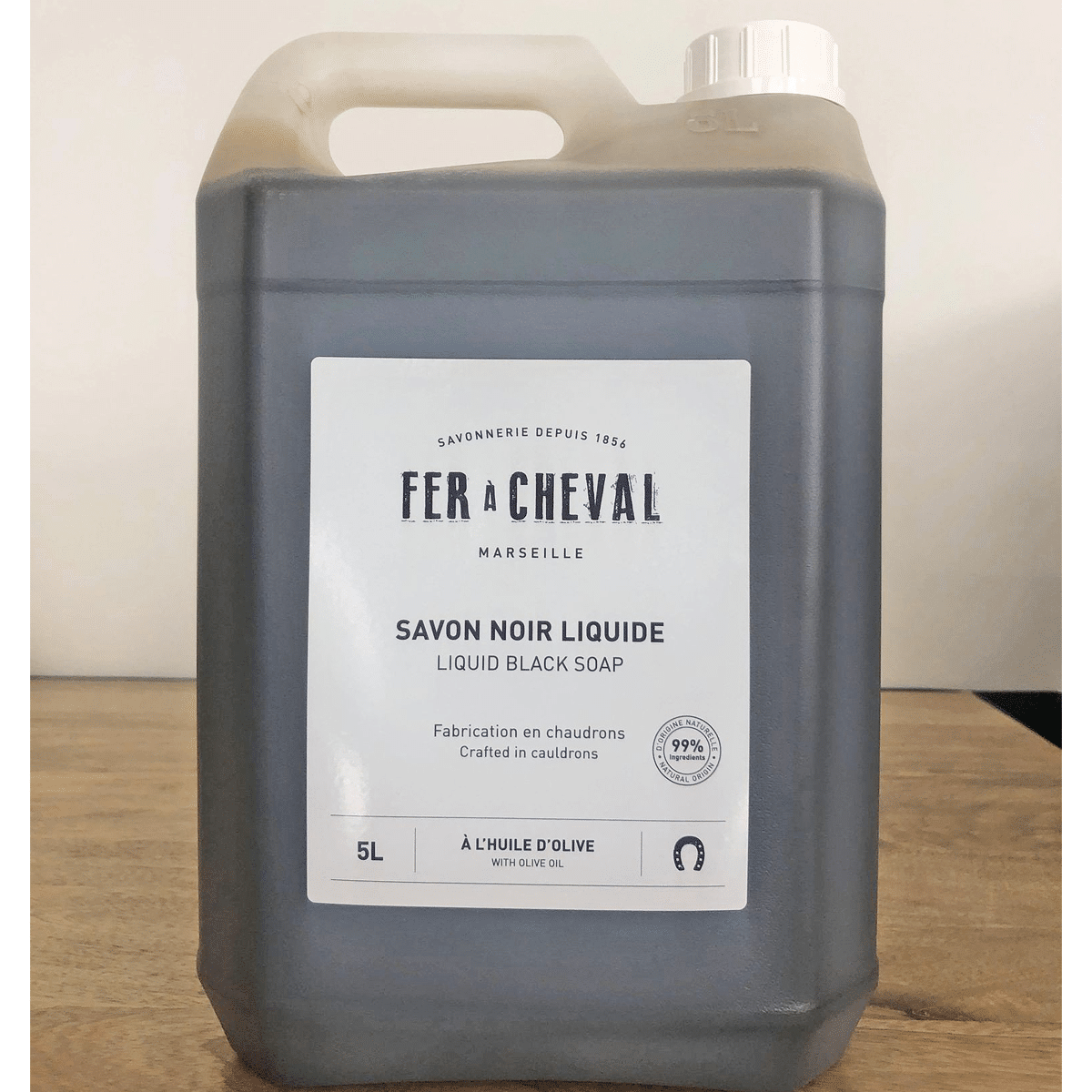 Savon noir liquide menager naturel - Bidon de 5 L