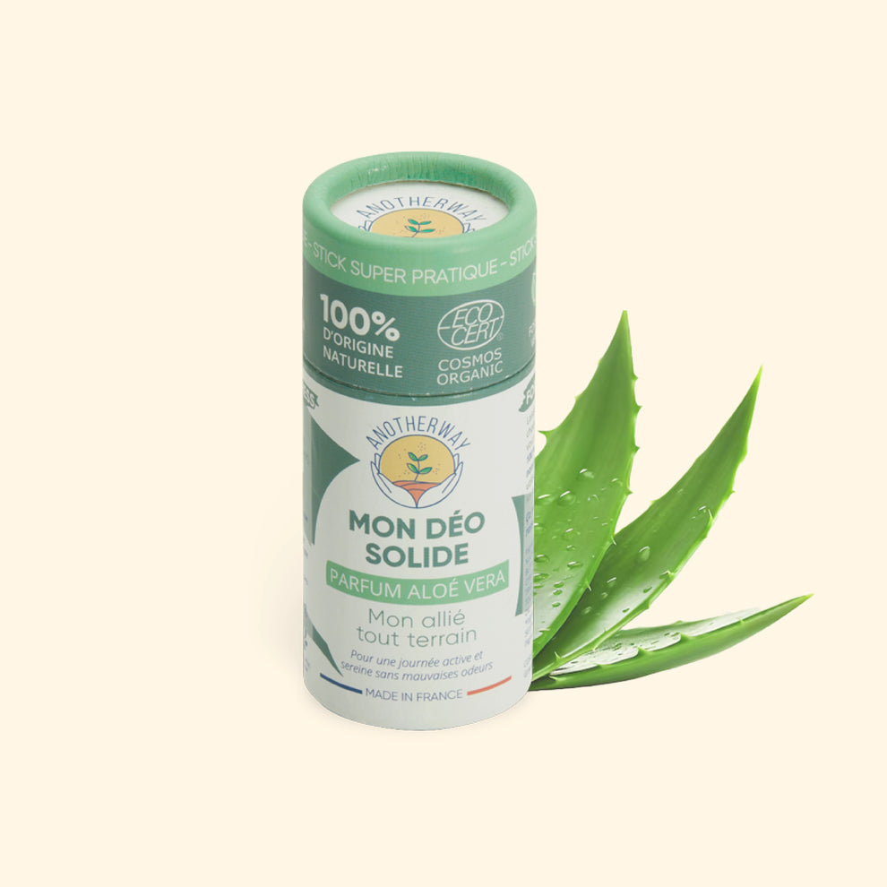 Déodorant solide 100 % naturel & bio - Aloe Vera