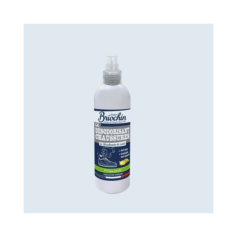 Désodorisant chaussures au bicarbonate parfum citron – Le Briochin 200 ml