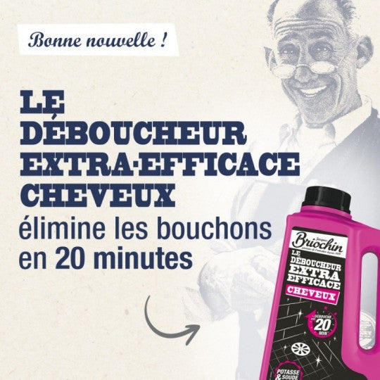 Briochin – Déboucheur Extra Efficace Cheveux – 900 ml