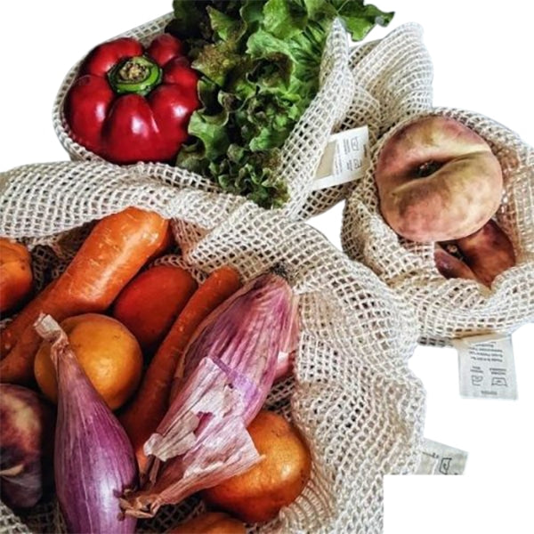 Lot de 3 filets à fruits et légumes