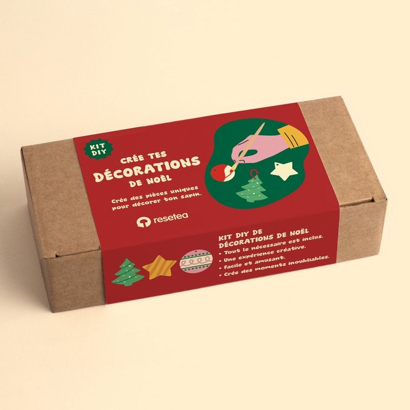 Kit DIY Crée tes décorations de Noël