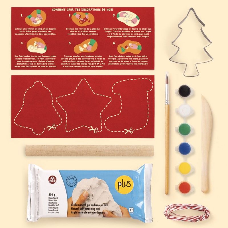 Kit DIY Crée tes décorations de Noël