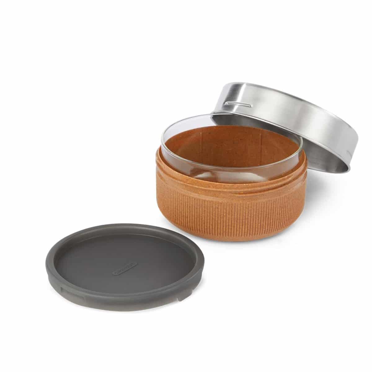 Boite déjeuner en verre Black + Blum Beige - taille au choix