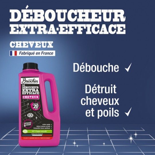Briochin – Déboucheur Extra Efficace Cheveux – 900 ml