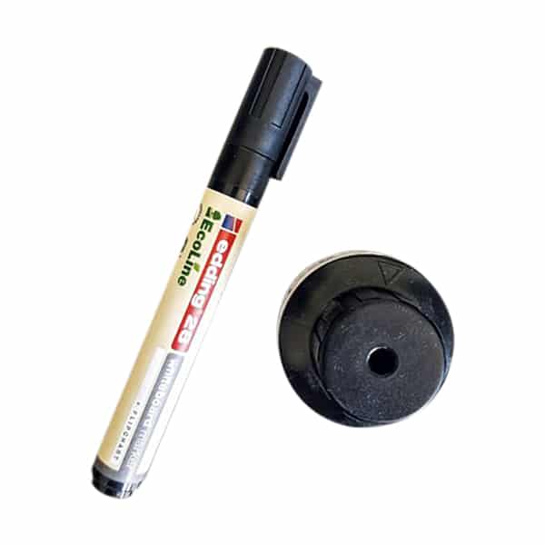 Marqueur pour tableaux blancs rechargeable - Noir