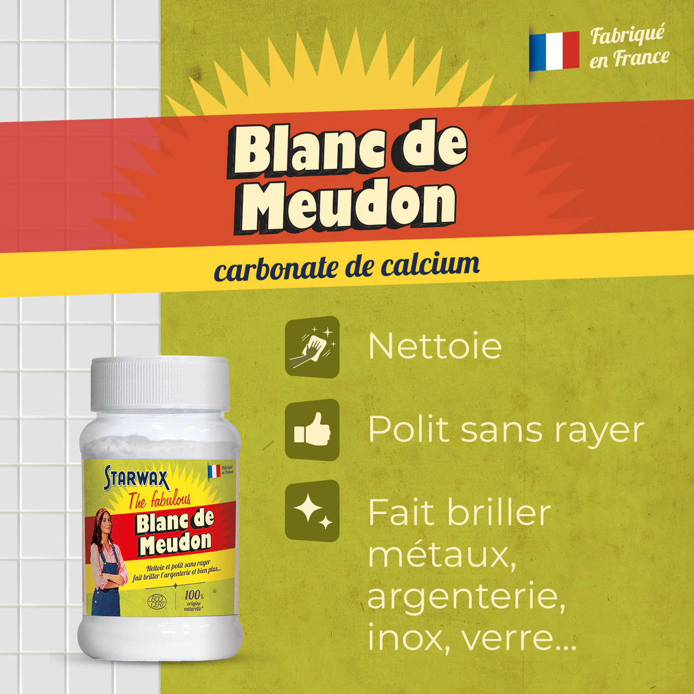Blanc de Meudon Starwax The Fabulous 480 g