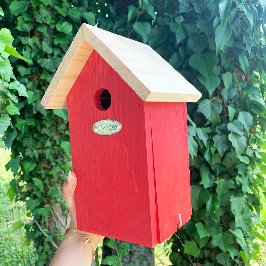 Nichoir pour oiseaux - coloris aléatoire