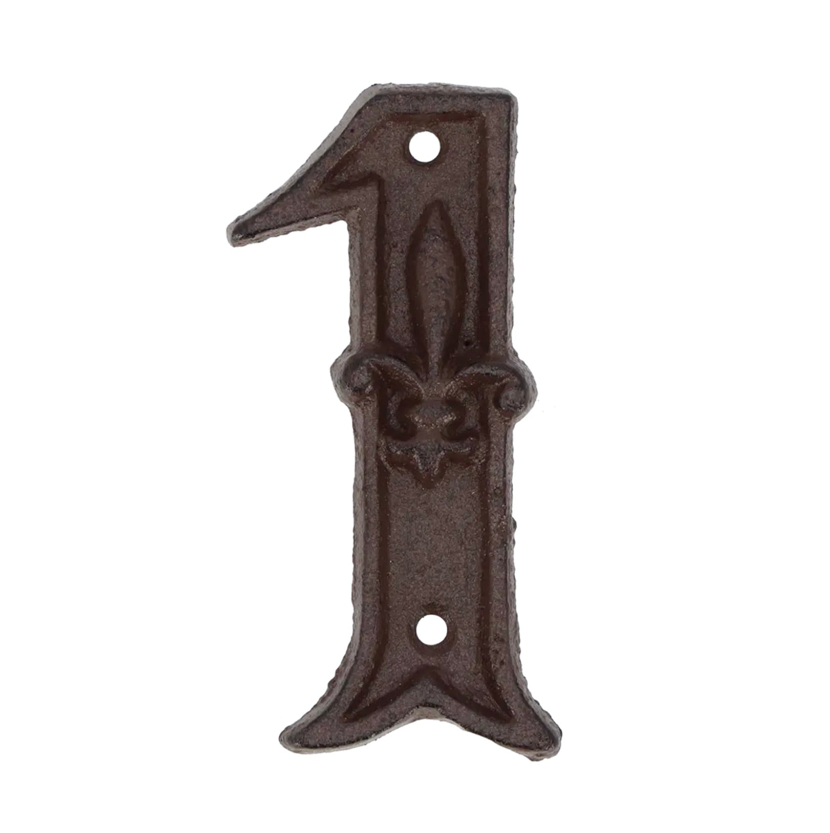 Numéro de maison en fonte