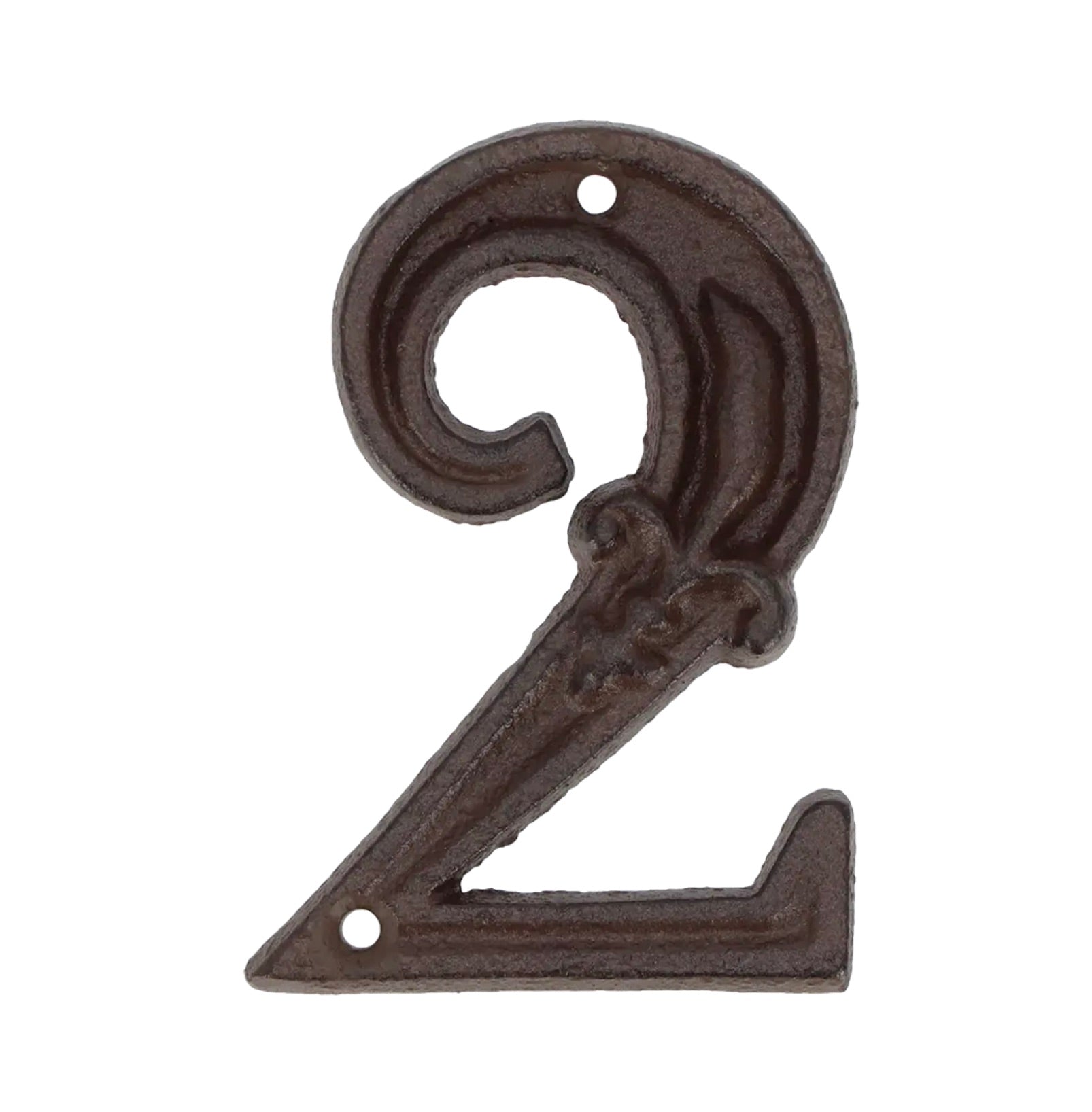 Numéro de maison en fonte