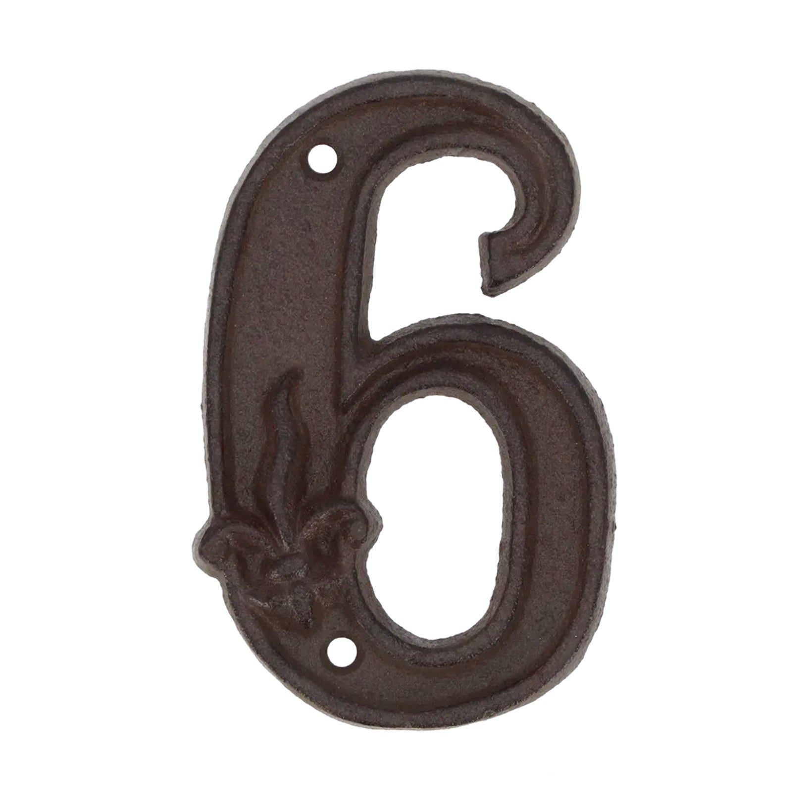 Numéro de maison en fonte