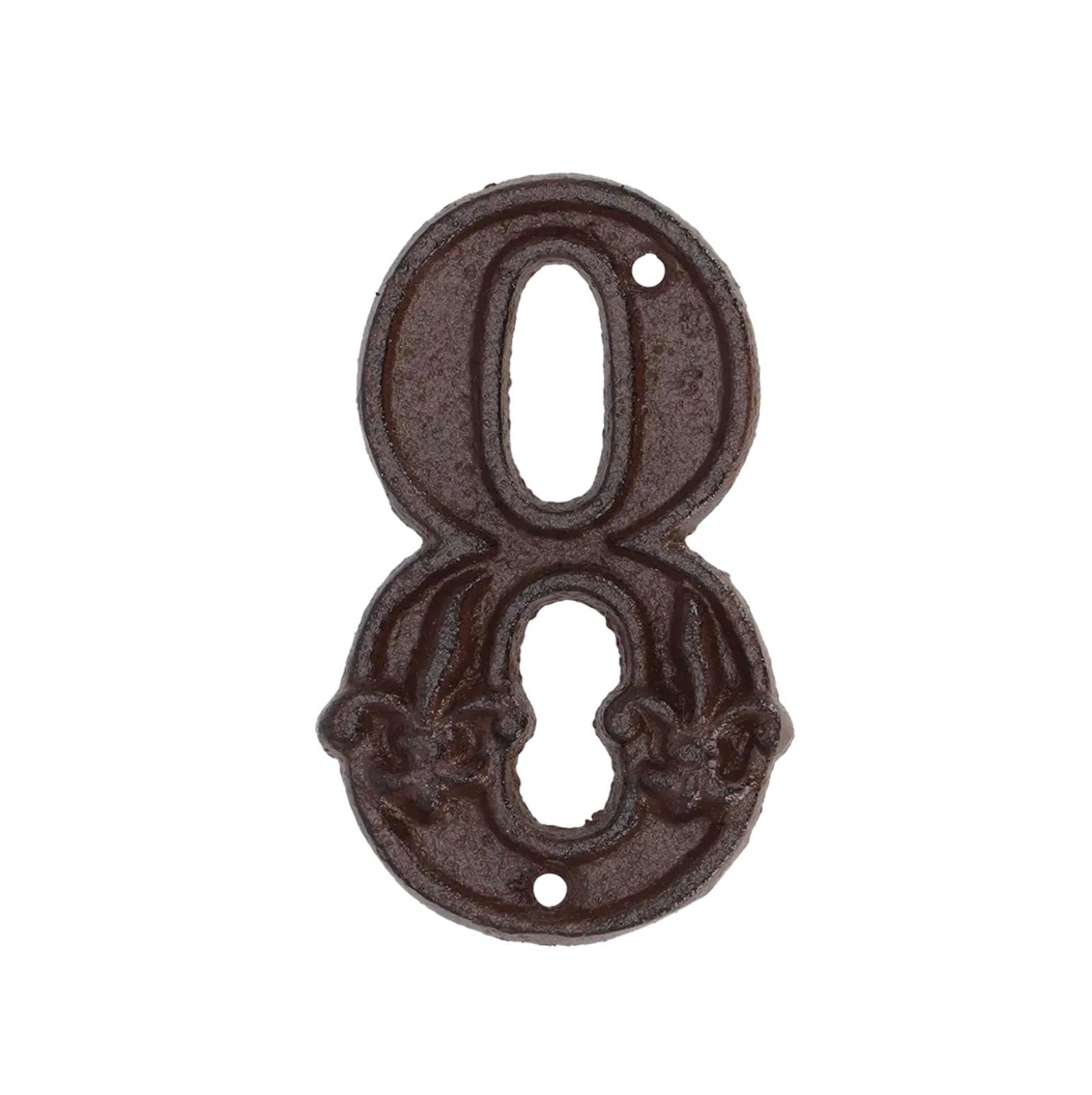 Numéro de maison en fonte