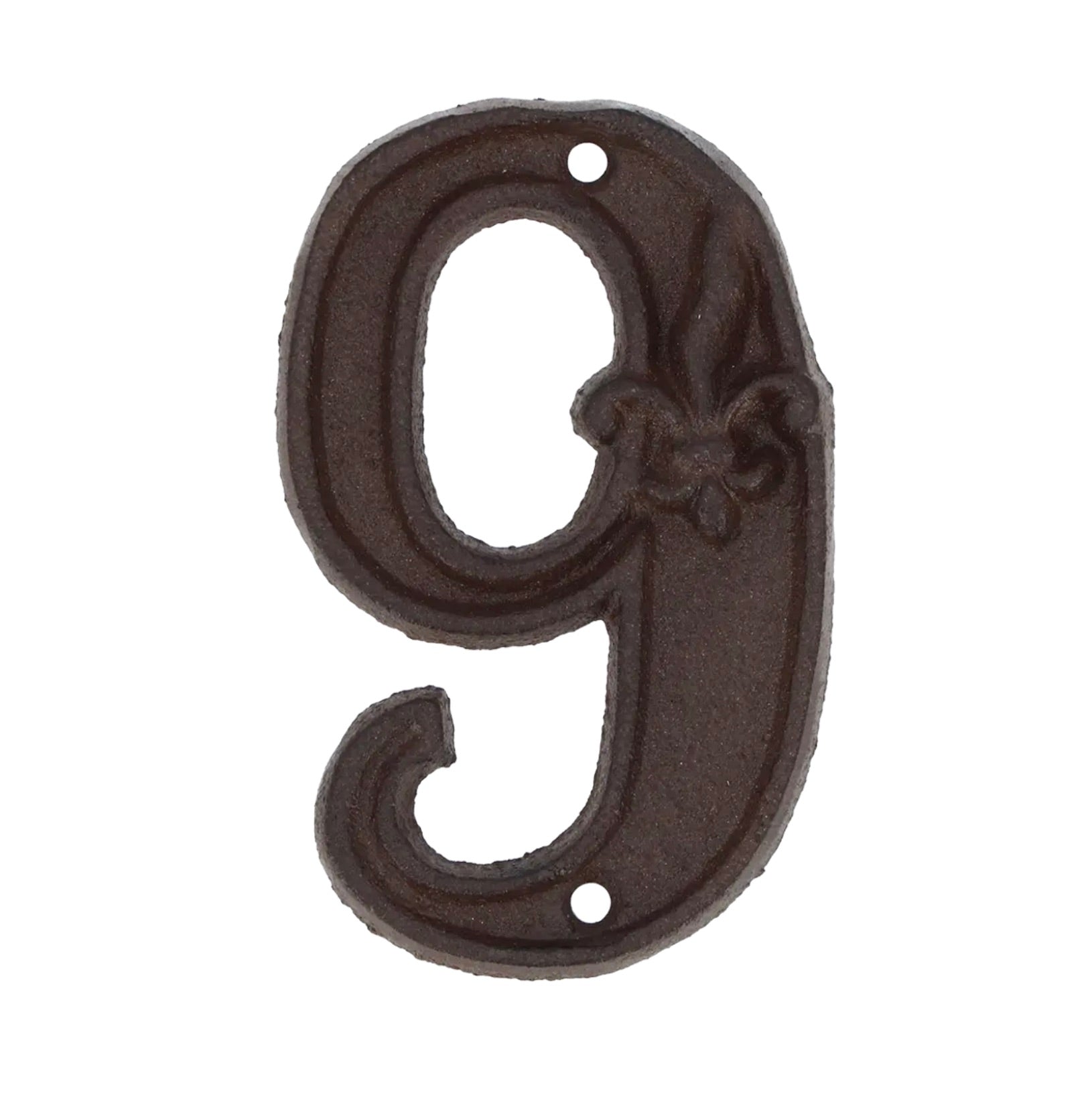 Numéro de maison en fonte